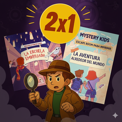 2X1 - Escape Room en Casa - 6 a 10 años